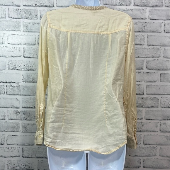 Sonoma Button Up Blouse w/ Roll and Snap Sleeve Extra Small - Picture 3 of 10